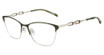 Jones New York Eyeglasses VJON504 Green 0GRN