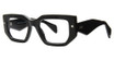 Times Square Eyeglasses CHUNKY BLACK
