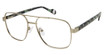 True Religion Eyeglasses T4008 Gunmetal/GUN