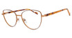 Smart Eyeglasses SMART S7294 Brown/Gold Marble/C2