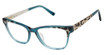L.A.M.B. Eyeglasses LA136 teal/TEA