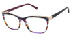 gx by GWEN STEFANI Eyeglasses GX113 multicolor stripe/MUL