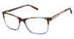 Ted Baker Eyeglasses TFW020 blue tortoise/BLU