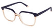 Kliik:denmark Eyeglasses K-775 OAT INDGO PEACH/S414