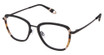 FYSH Eyeglasses FYSH 3747 BLACK TORT TAUPE/S400