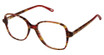 Kliik:denmark Eyeglasses K-774 CRIMSON HONEY/S410