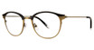 Original Penguin Eyeglasses The Dennis Black Gold/BK
