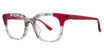 kensie Eyeglasses Understood Smoky Rouge/RG