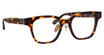 Linda Farrow LFL1481 SANCHEZ DRK T-SHELL/ LGHT GLD/ OPTICAL/002