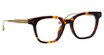 Linda Farrow Eyeglasses LFL1508 EVANS DARK T-SHELL/ LIGHT GOLD//002