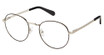 Cremieux Eyeglasses Sebastian Black/Silver/BLACK/SILVER