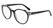 Draper James Eyeglasses DJ1021 BLACK STRIPE/003