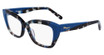 Ferragamo Eyeglasses SF2938LB BLUE TORTOISE/DEEP TURQUOISE/414