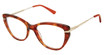 Elizabeth Arden Eyeglasses EA 1266 BROWN/1