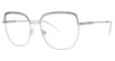 Vera Wang Eyeglasses Manuela Silver/SI