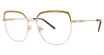 Vera Wang Eyeglasses Manuela Gold/YG