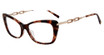 Jones New York Eyeglasses VJON795 Brown Havana C710