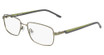 Flexon Eyeglasses FLEXON H6077 SATIN MOSS/ MOSS/306