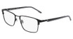 Flexon Eyeglasses FLEXON E1154 SATIN BLACK/ GREY/003