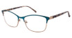 REVOLUTION Eyeglasses TERESA Teal/TEA