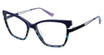 BETSEY JOHNSON Eyeglasses JAZZY GAL Navy/NAV
