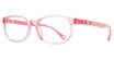 Dr. Seuss Eyeglasses DSP STAR 1 CRYSTAL PINK/CRY PINK