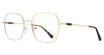Eye Q Eyewear Eyeglasses SW464 GOLD/GOLD