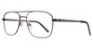 Affordable Designs Eyeglasses Fischer Gunmetal
