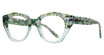Serafina Eyewear Kansas Teal