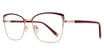 Serafina Eyewear Eyeglasses Vanessa Burgundy