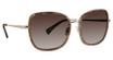 Badgley Mischka Eyeglasses Daphne BROWN/BRN