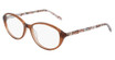 Marchon NYC M-5025 N CRYSTAL BROWN/BROWN MARBLE/232