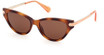 Max&Co. MO0101 dark havana / brown/52E