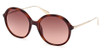 Max&Co. MO0109 dark havana / gradient brown/52F