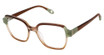 FYSH Eyeglasses FYSH 3749 MOCHA SAGE/S402