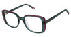 Kliik:denmark Eyeglasses K-777 TEAL ORCHID/S404