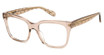 Juicy Couture Eyeglasses JU 257 CRYSBEIGE/02T3