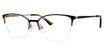 Adensco Eyeglasses AD 257 BLACK/0807