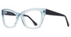Affordable Designs Eyeglasses Corinne Blue