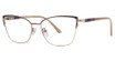 Elan Collection Eyeglasses 3440 Taupe