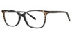Vavoom/Vivian Morgan Eyeglasses 8122 Black/Leopard
