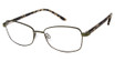 ELLE Eyeglasses EL 13569 Green/GN