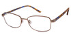 ELLE Eyeglasses EL 13569 Brown/BR