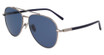 Ferragamo Eyeglasses SF316S LIGHT RUTHENIUM/BLUE/021