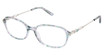 Steel + Tate Eyeglasses SLTA-0001 TURQUOISE SILVER/S404