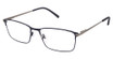 Steel + Tate Eyeglasses SLTA-0008 NAVY GUN/M201