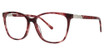 Elan Collection Eyeglasses 3752 Burgundy Demi