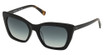 Kenneth Cole New York Eyeglasses KC00056 shiny black / green polarized/01R