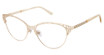 Jimmy Crystal New York Eyeglasses Kythnos Gold/GOLD