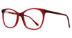Eye Q Eyewear Eyeglasses VICTORIA CRIMSON/CRIMSON